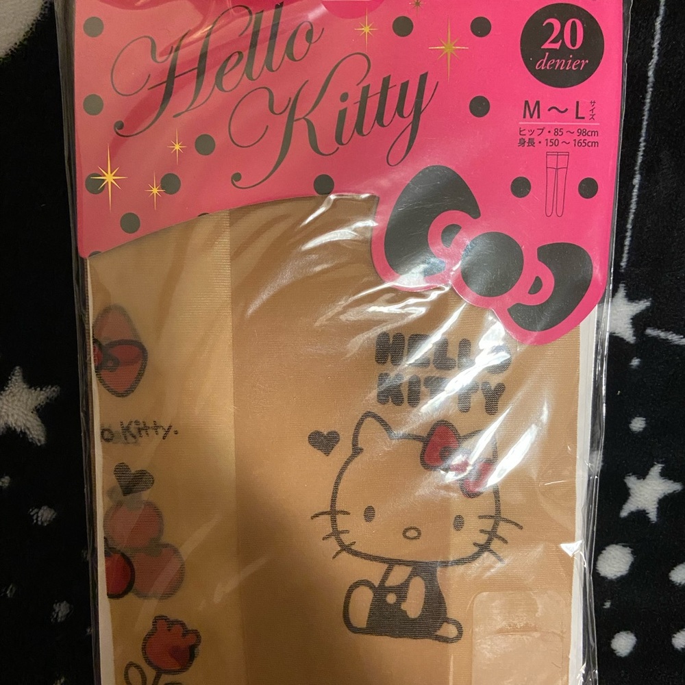 BRAND NEW Sanrio‘13 Hello Kitty tights M/L